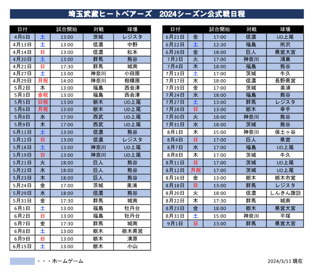 交流 戦 日程