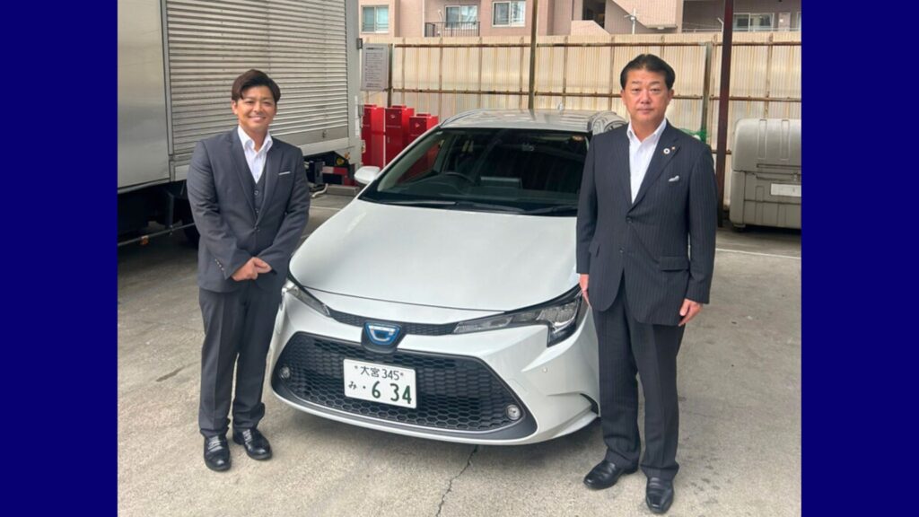 地域と共に走る—トヨタレンタリース埼玉様より車両贈呈